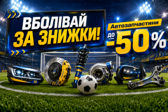 ФУТБОЛЬНА АКЦІЯ! Знижки до -50% ФУТБОЛЬНА АКЦІЯ! Знижки до -50%