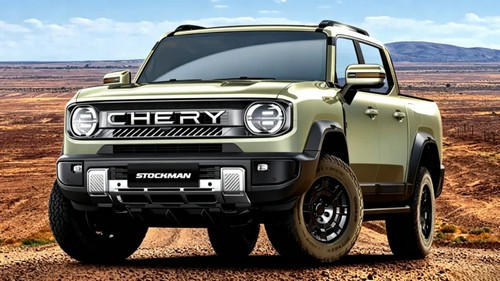 Chery Stockman виходить на ринок пікапів: дизельний PHEV з рамою, 170 км на електротязі та прицілом на BYD Shark