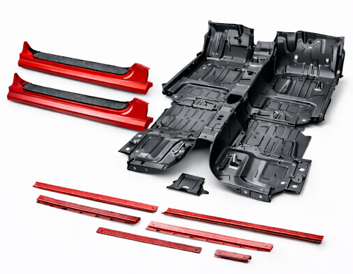 Пороги и панели полов