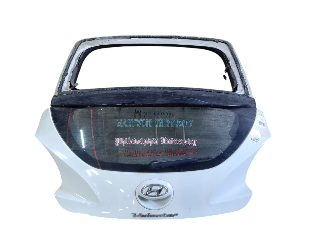 Veloster. Кришка багажника Hyundai Veloster 2012-2013 737002V011 Hyundai Veloster