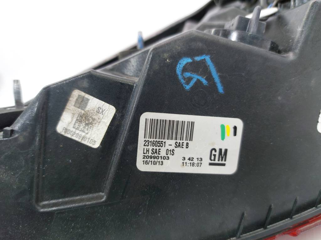 Regal Фонарь задний левый (брак) Buick Regal 2014-2017 39024206 Buick Regal 9