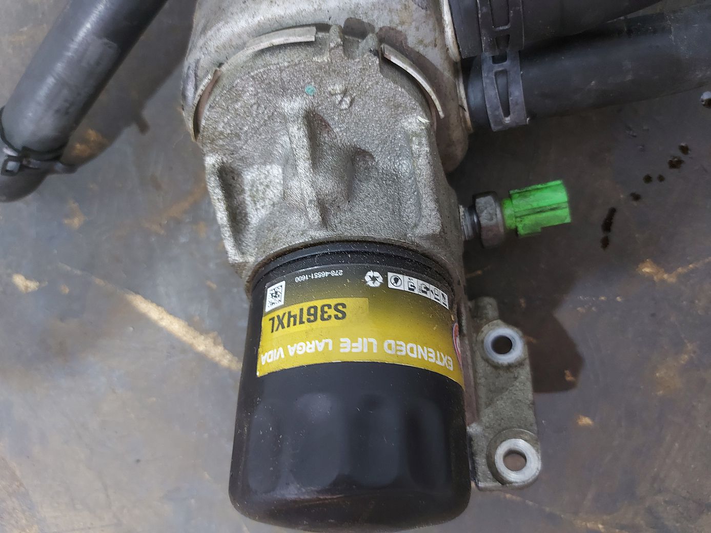 Xf Корпус (адаптер) масляного фильтра с теплообменником Jaguar XF 2013-2017 C2D28419 Jaguar XF 2