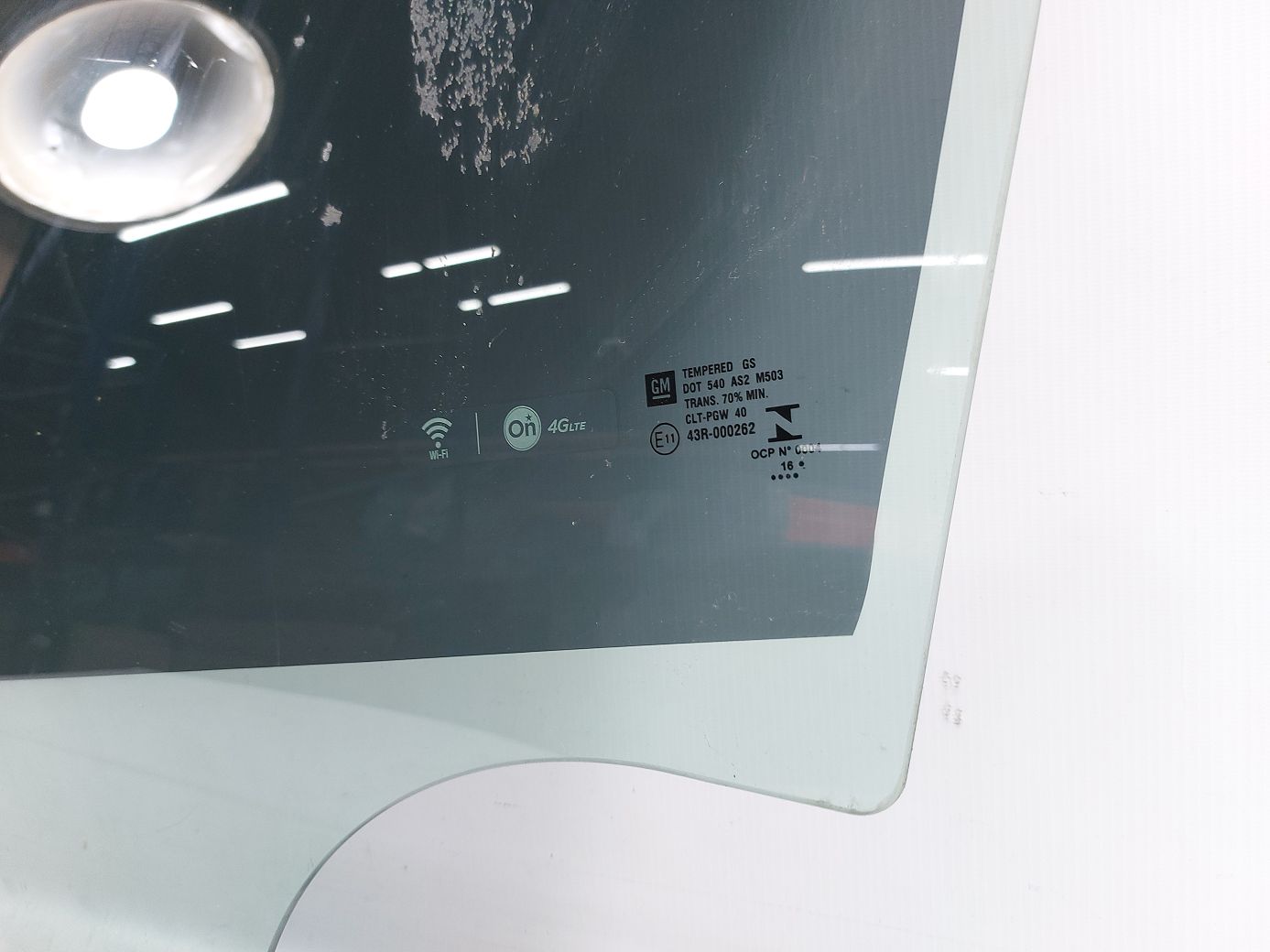 Trax Скло дверей передніх лівих з тонуванням Chevrolet Trax 2015-2021 42620052 Chevrolet Trax 2