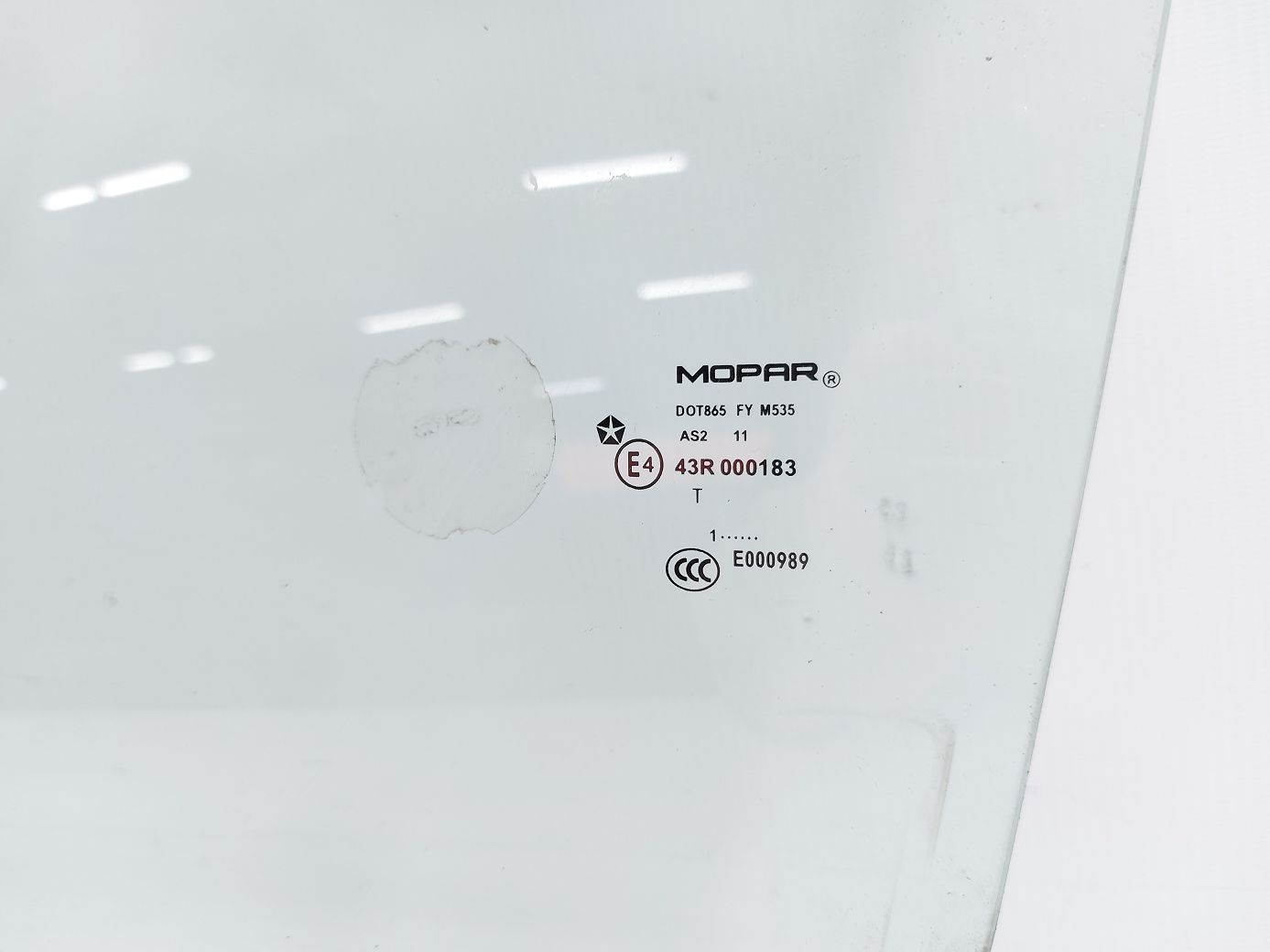 Patriot Стекло двери передней левой Jeep Patriot 2007-2017 5155449AC Jeep Patriot 2