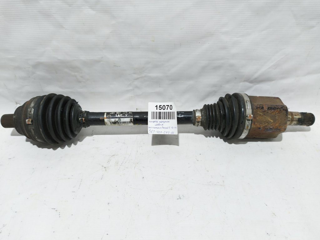 Passat s Піввісь передня ліва (пильник розірваний) Volkswagen Passat S 2012-2014 561407271AE Volkswagen Passat S 9