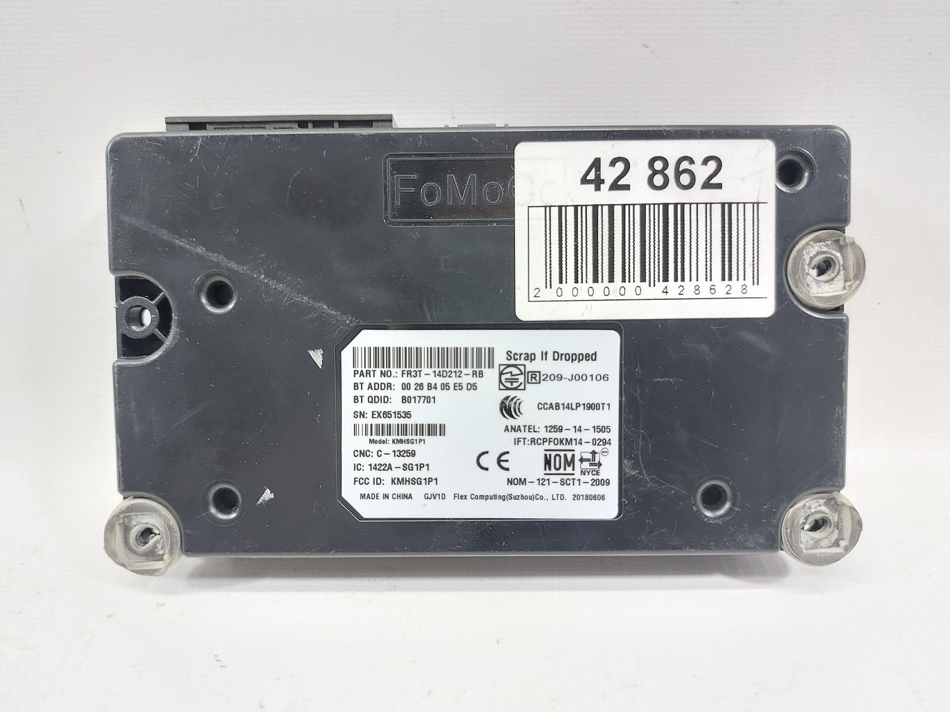 Fiesta. Блок комунікації Ford Fiesta 2018 FR3T14D212RB Ford Fiesta Fiesta. Блок комунікації Ford Fiesta 2018 FR3T14D212RB Ford Fiesta