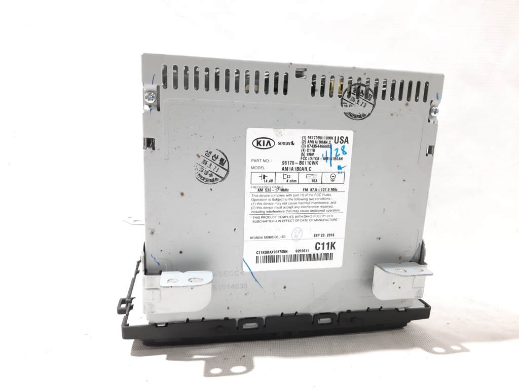 Forte Магнітола Kia Forte 2017-2018 96180B0010WK Kia Forte 4 Forte Магнітола Kia Forte 2017-2018 96180B0010WK Kia Forte 4