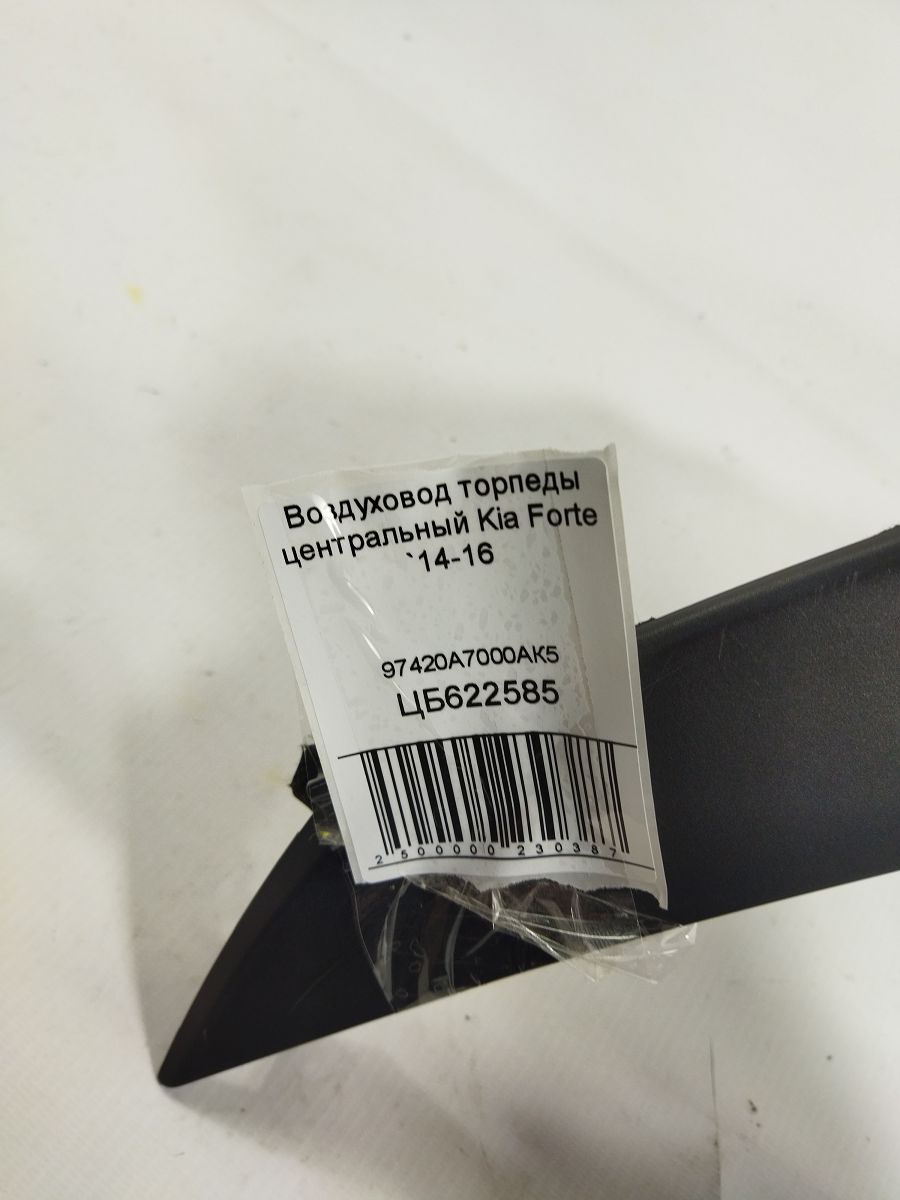 Forte Повітропровід торпеди центральний Kia Forte 2014-2016 97420А7000АК5 Kia Forte 5 Forte Повітропровід торпеди центральний Kia Forte 2014-2016 97420А7000АК5 Kia Forte 5