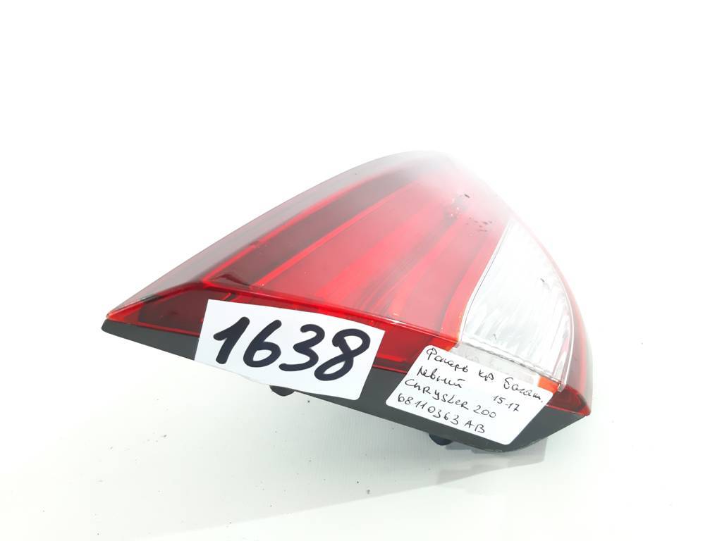 200 Фонарь крышки багажника левый Chrysler 200 2015-2017 68110363AB Chrysler 200 11