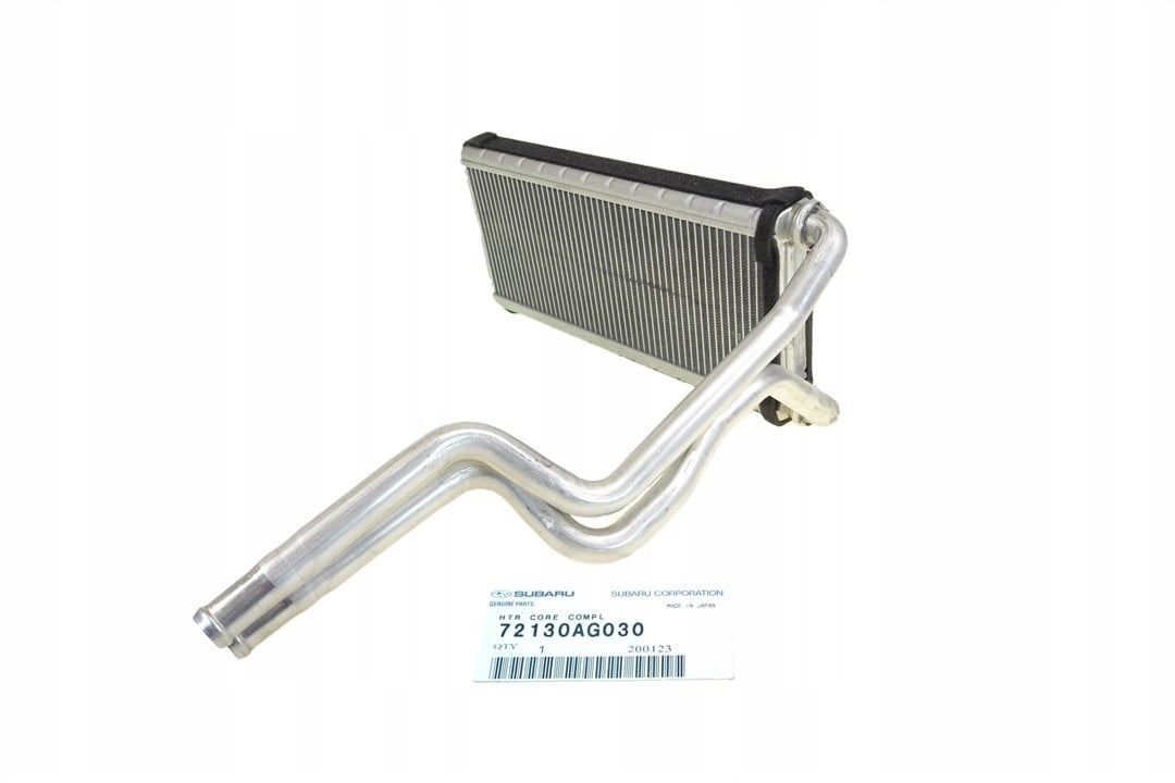 Радиаторы печки (отопителя). Радіатор обігрівача салону SUBARU 72130AG030