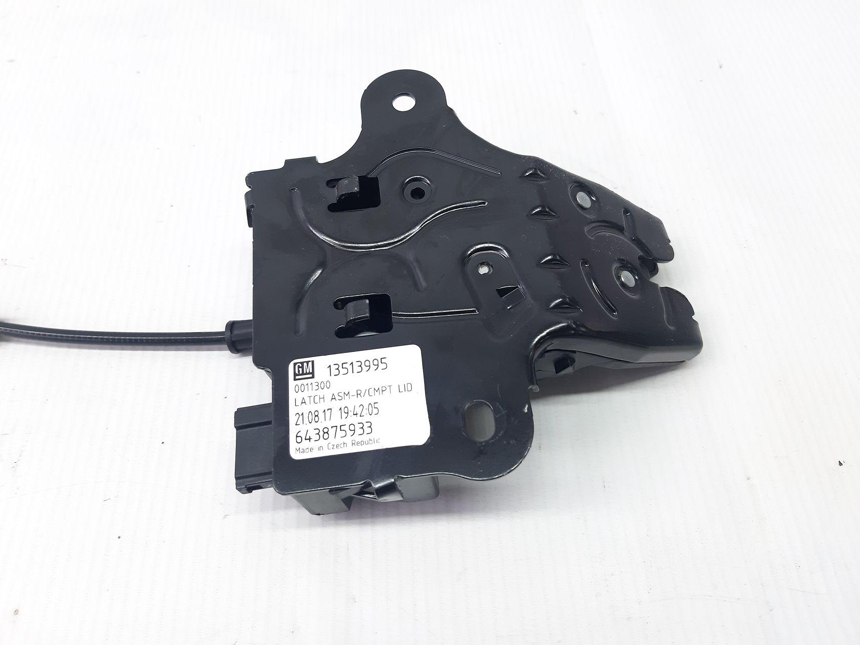 Malibu Замок кришки багажника Chevrolet Malibu 2013-2021 13513995 Chevrolet Malibu 3