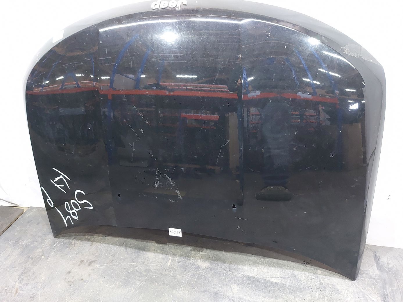 Compass. Капот (чорний) Jeep Compass 2007-2017 68079255AG Jeep Compass