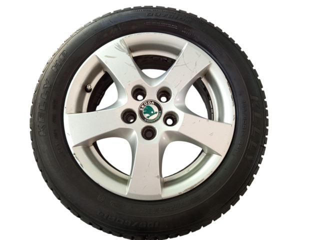 Эмблемы колёсного диска Диск колесный Skoda Fabia 185/60R14 2005-2008 6Y0601025P Skoda FABIA 6