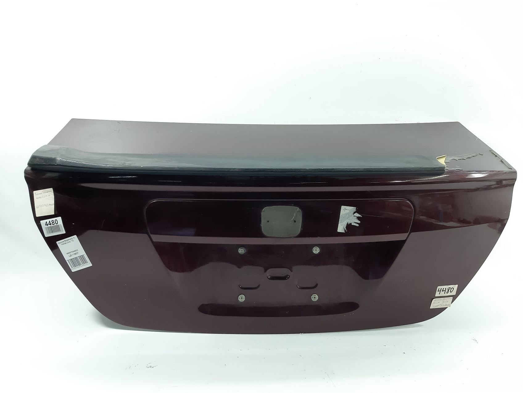 Civic. Кришка багажника Honda Civic 2012 68500TR3A90ZZ Honda Civic