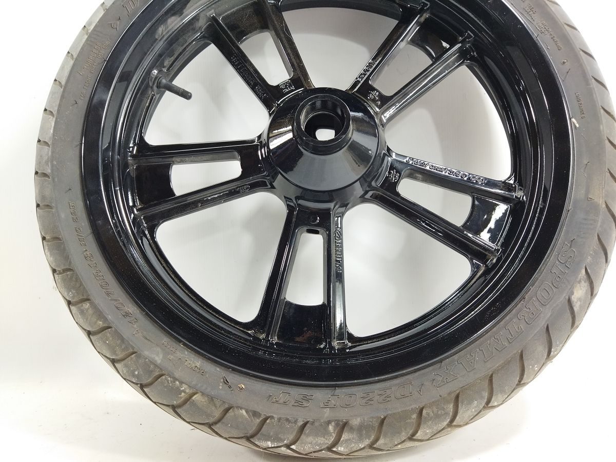 En-650d Колесо переднє (без гуми) Kawasaki EN-650 D 2017 410730653QT Kawasaki EN-650 D 6