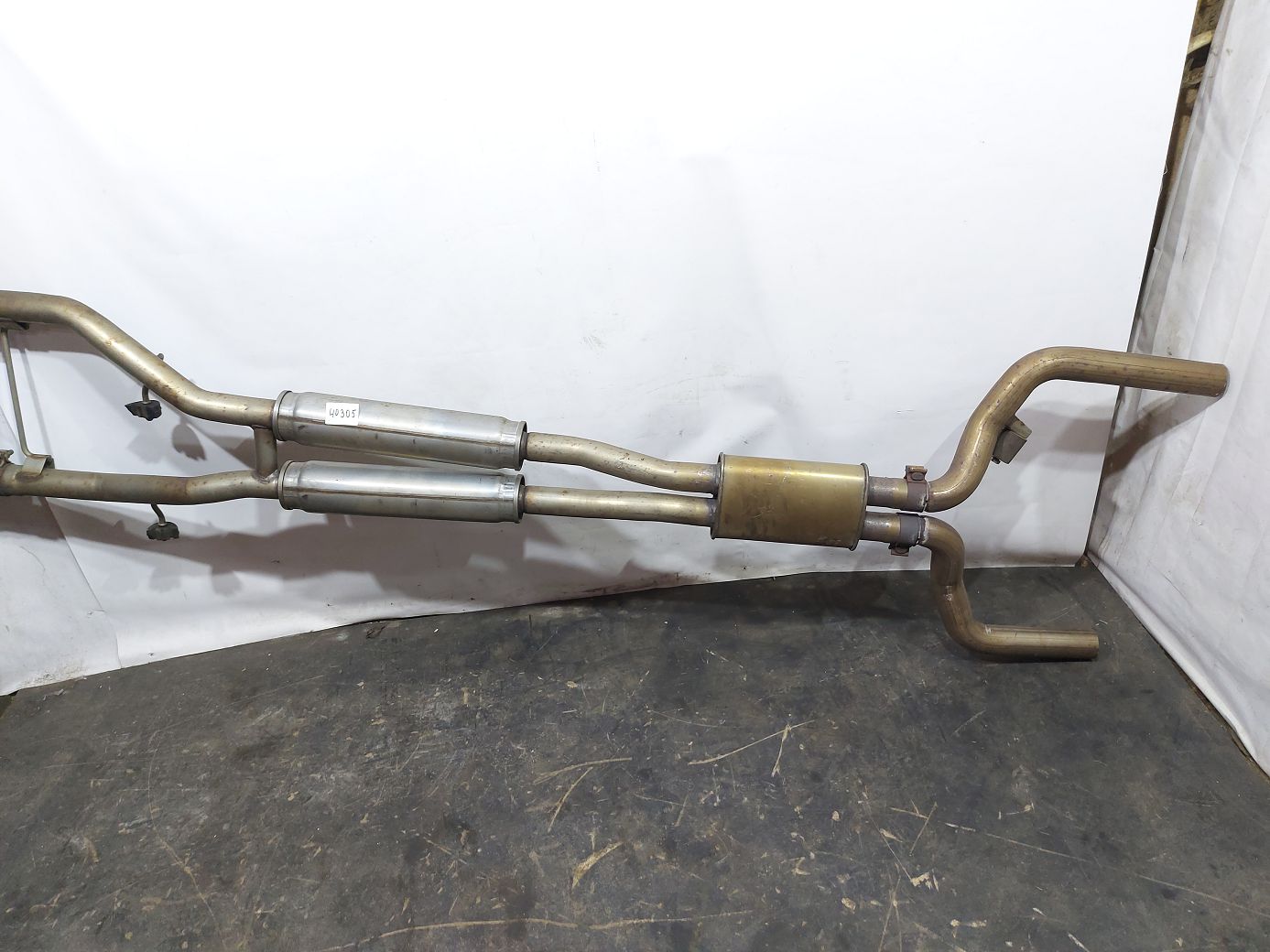 Xf. Вихлопна труба задня частина Jaguar XF 2012 C2Z25869 Jaguar XF