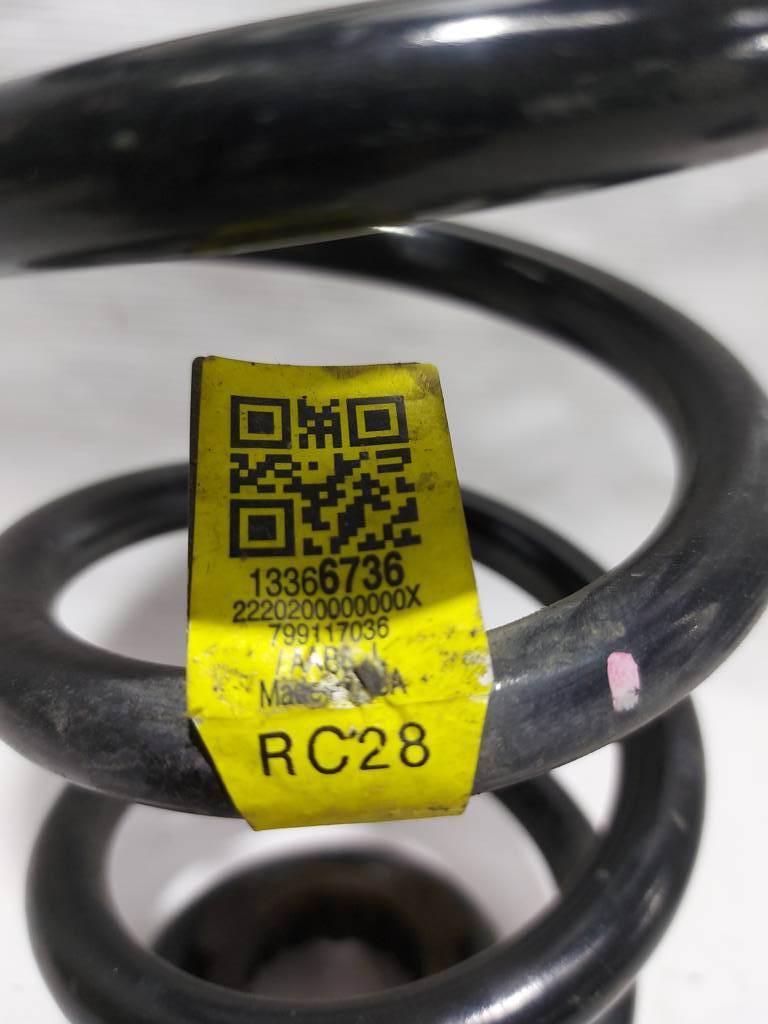 Cruze Пружина задня ліва/права Chevrolet Cruze 2016-2019 13366736 Chevrolet Cruze 2