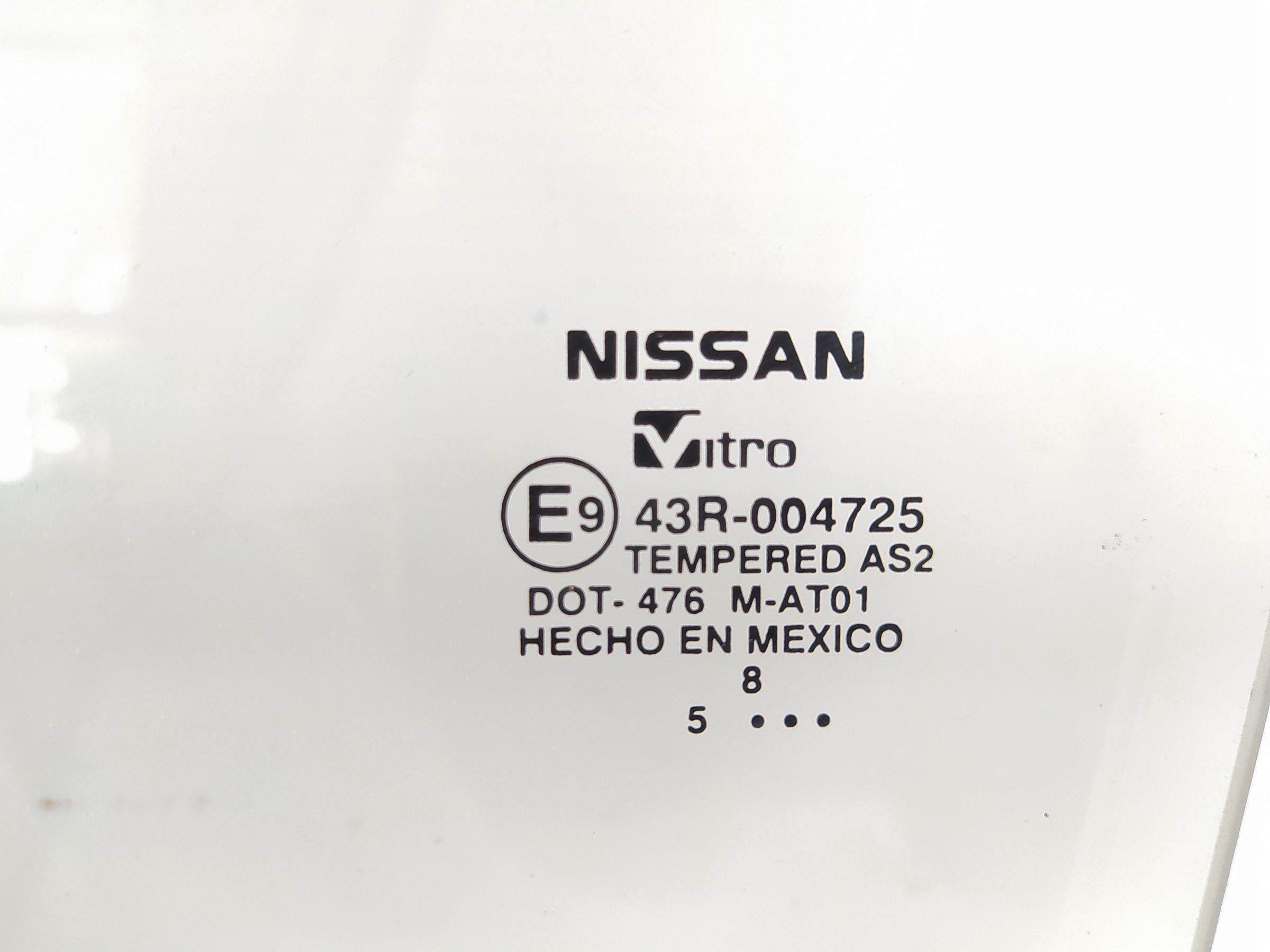 Versa note Скло дверей передньої лівої Nissan Versa Note 2014-2016 803013WC1A Nissan Versa Note 6