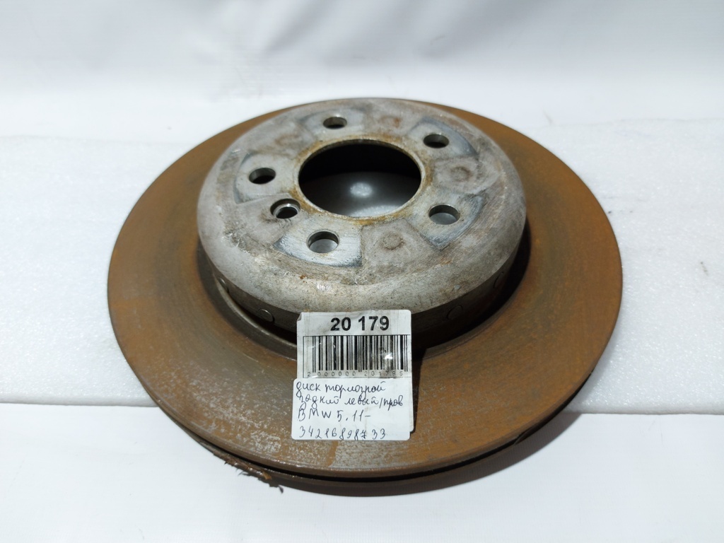 5 series Диск тормозной задний левый/правый BMW 5 series 2011-2016 34216898733 BMW 5 series 22