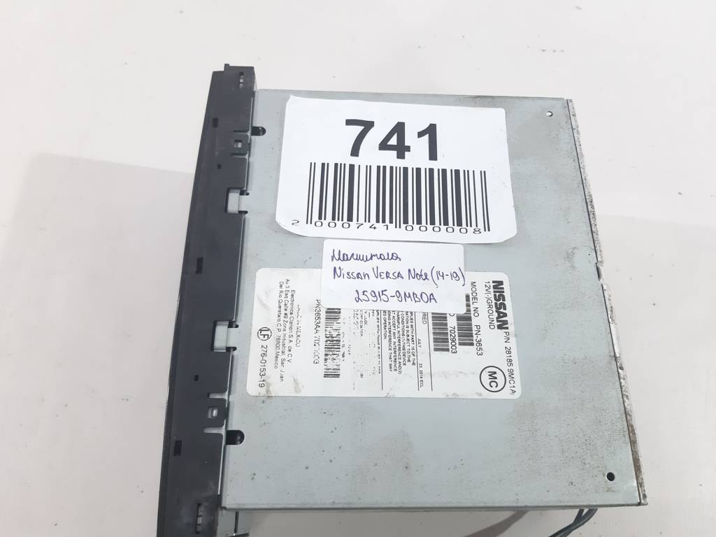 Versa note Магнітола Nissan Versa Note 2014-2019 259159MB0A Nissan Versa Note 5