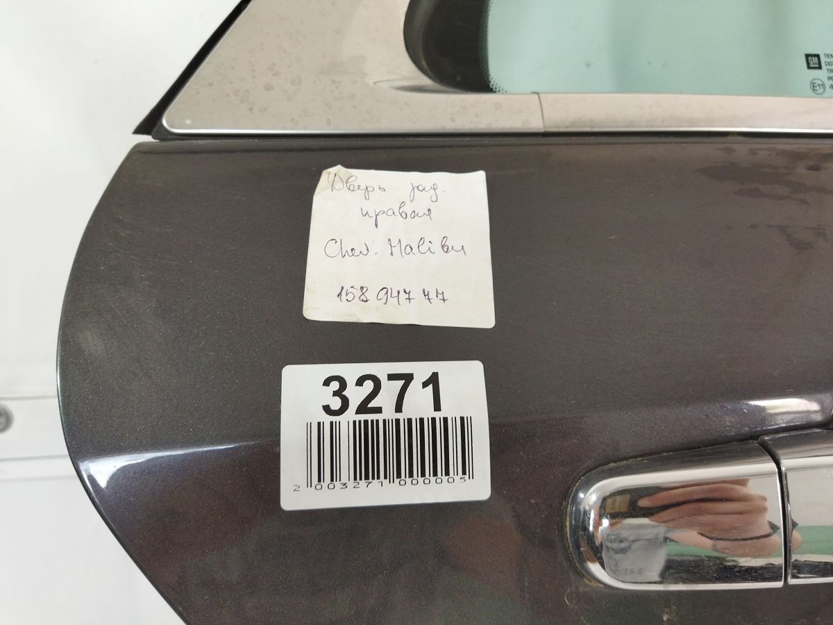 Malibu Двері задні праві Chevrolet Malibu 2008-2012 15894777 Chevrolet Malibu 12