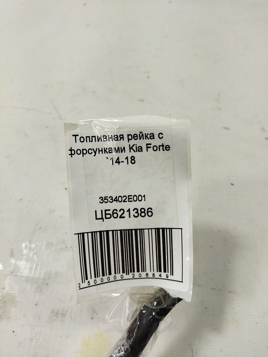 Forte Паливна рейка з форсунками Kia Forte 2014-2018 353402E001 Kia Forte 5