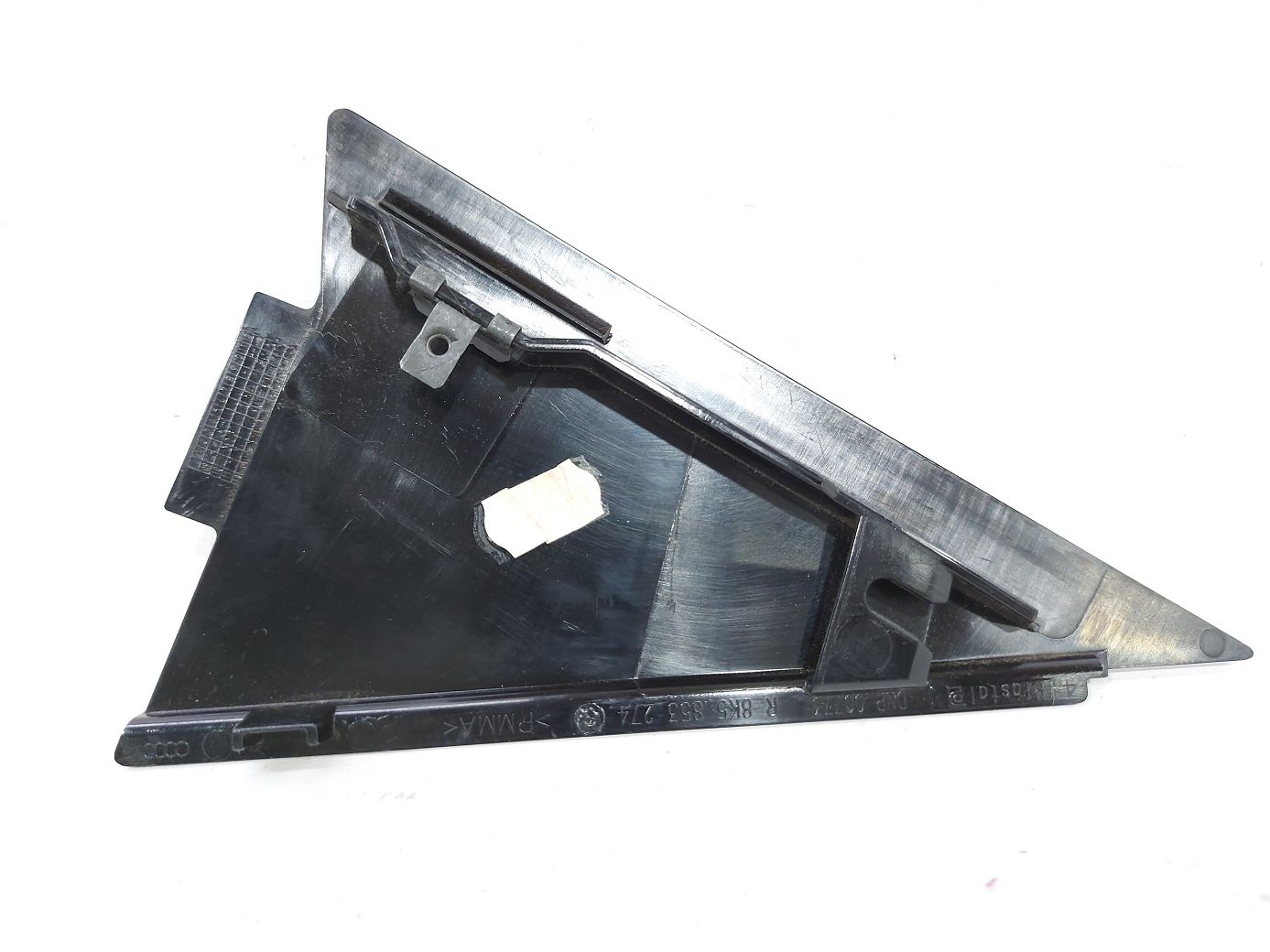 A4 Молдинг двері задньої правої зовнішній (треуг) Audi A4 2009-2016 8K5853274 Audi A4 3