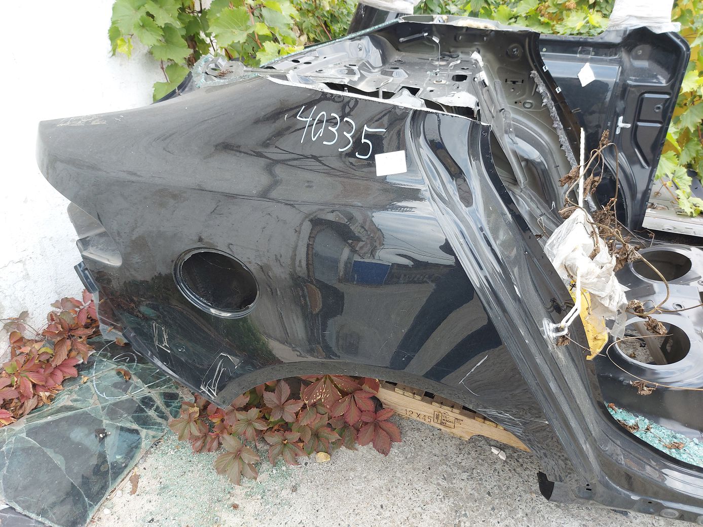 Xf. Чверть задня права Jaguar XF 2009-2015 C2Z5505 Jaguar XF