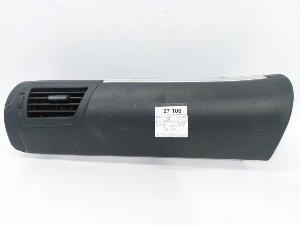 Scion iq. Накладка торпеди права (повітропровід) Toyota Scion IQ 2012-2015 5530274051C3 Toyota Scion IQ