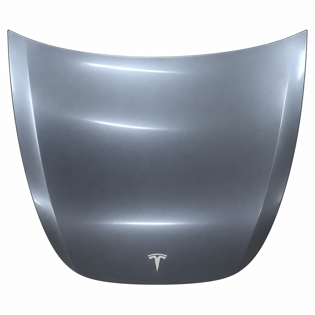 Капоты. Капот двигуна Tesla Model Y (2020-2024), сірий колір Tesla Model Y