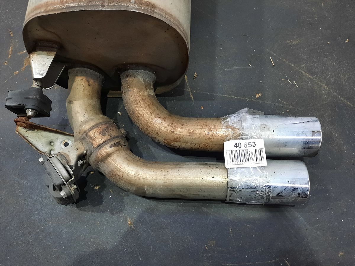 328i xdrive Вихлопна труба задня частина BMW 328i xDrive 2013-2016 18307627142 BMW 328i xDrive 8