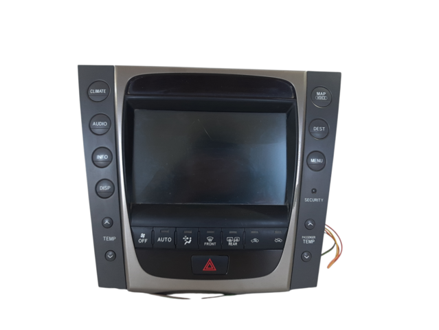 Gs. Мультимедиа (тріснутий екран) Lexus GS460 05-07 86111-30410 Lexus GS460 AT