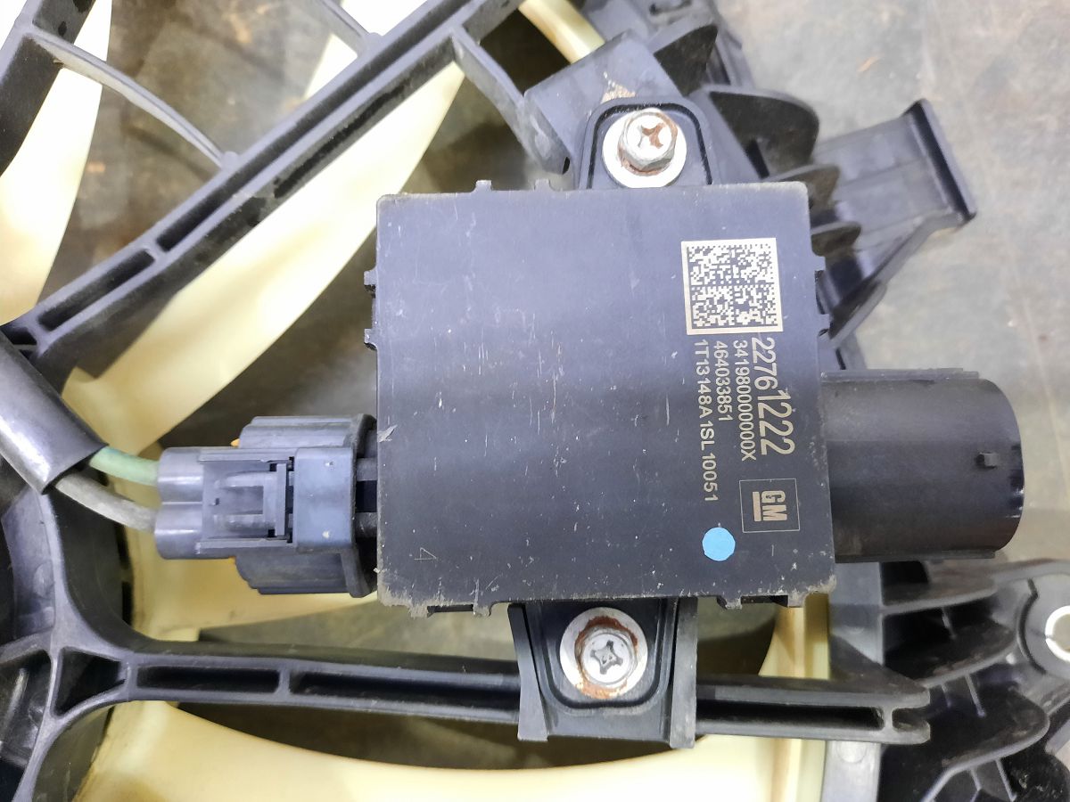 Ats Вентилятор системи охолодження Cadillac ATS 2013-2014 22895851 Cadillac ATS 3