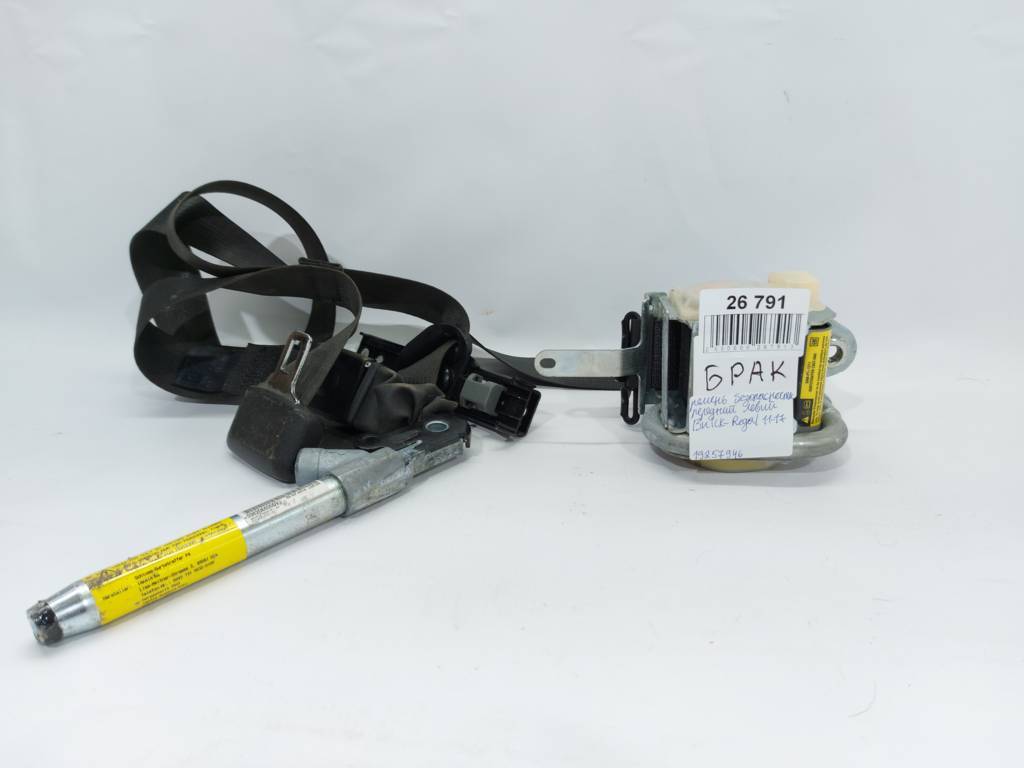 Regal. Ремінь безпеки передній лівий Buick Regal 2011-2017 19257946 Buick Regal Regal. Ремінь безпеки передній лівий Buick Regal 2011-2017 19257946 Buick Regal