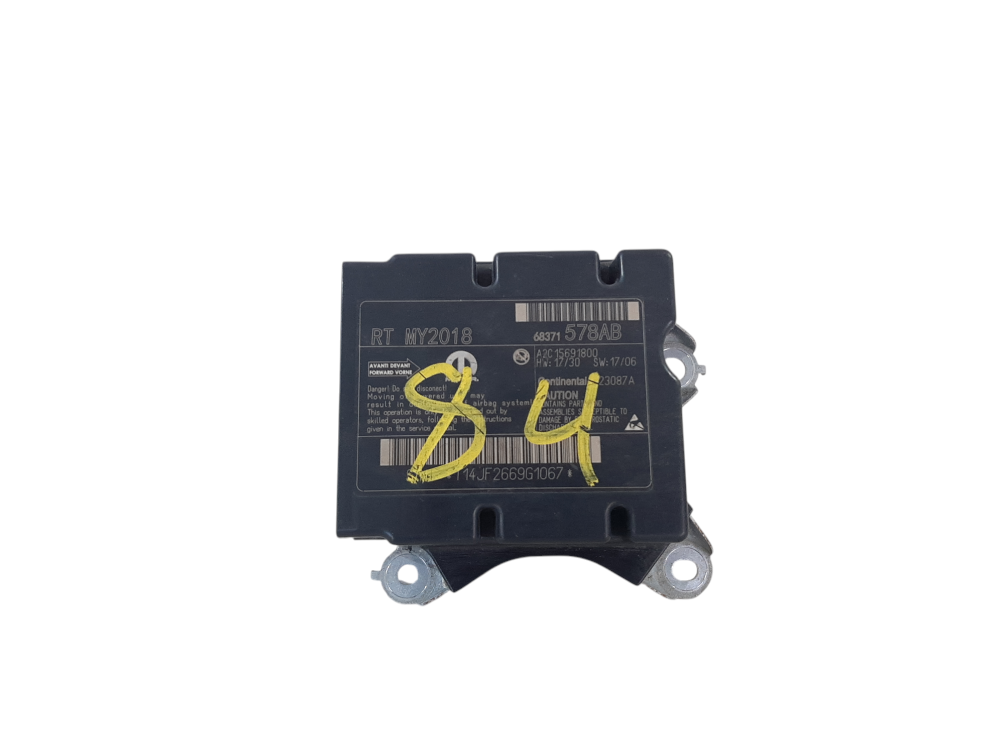 Блок SRS Dodge Grand Caravan 2011-2020 68371578AB Dodge Grand Caravan