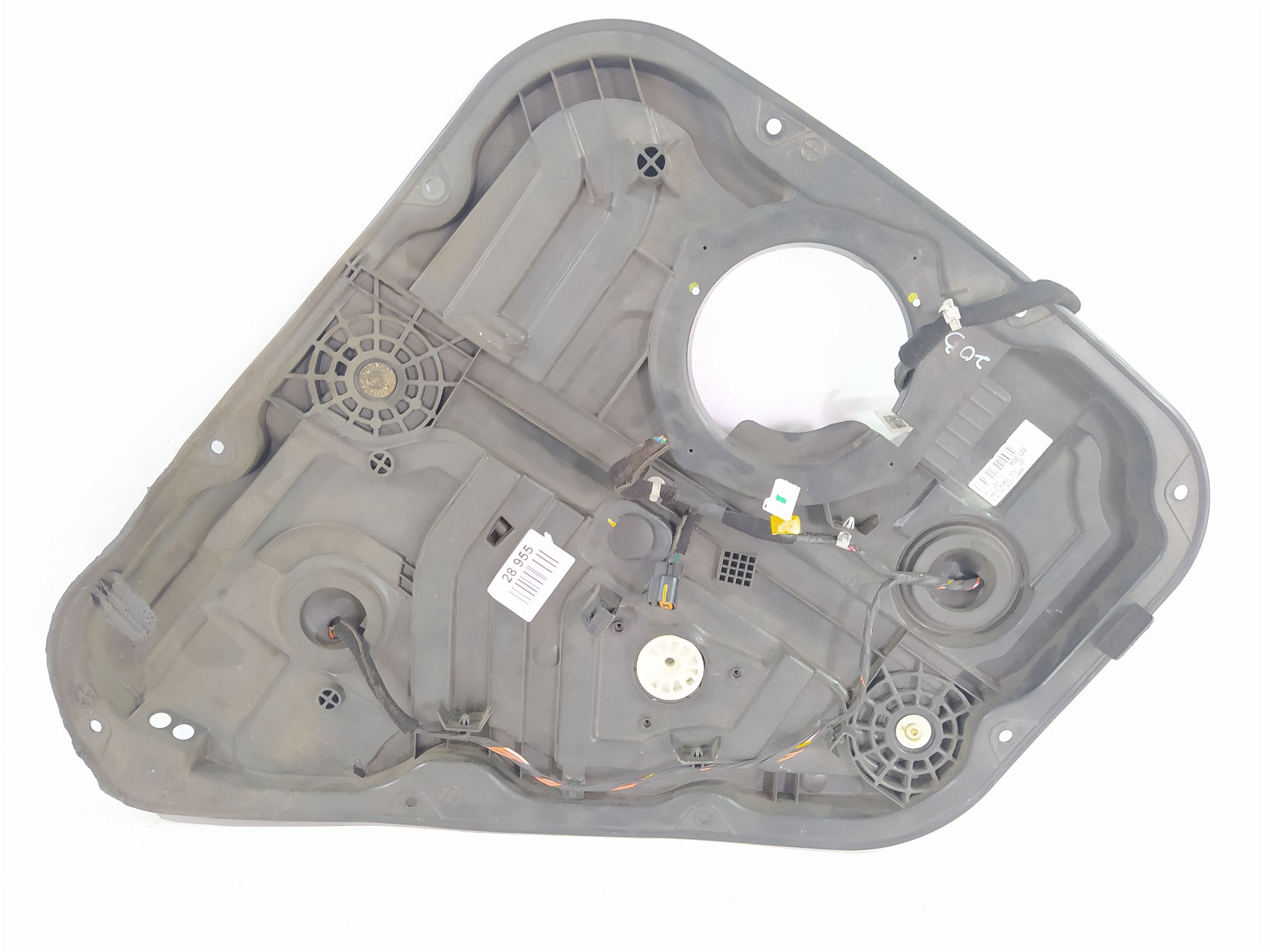 Tucson. Плита стеклоподъёмника двери задней левой Hyundai Tucson 2016-2020 83471D300 Hyundai Tucson