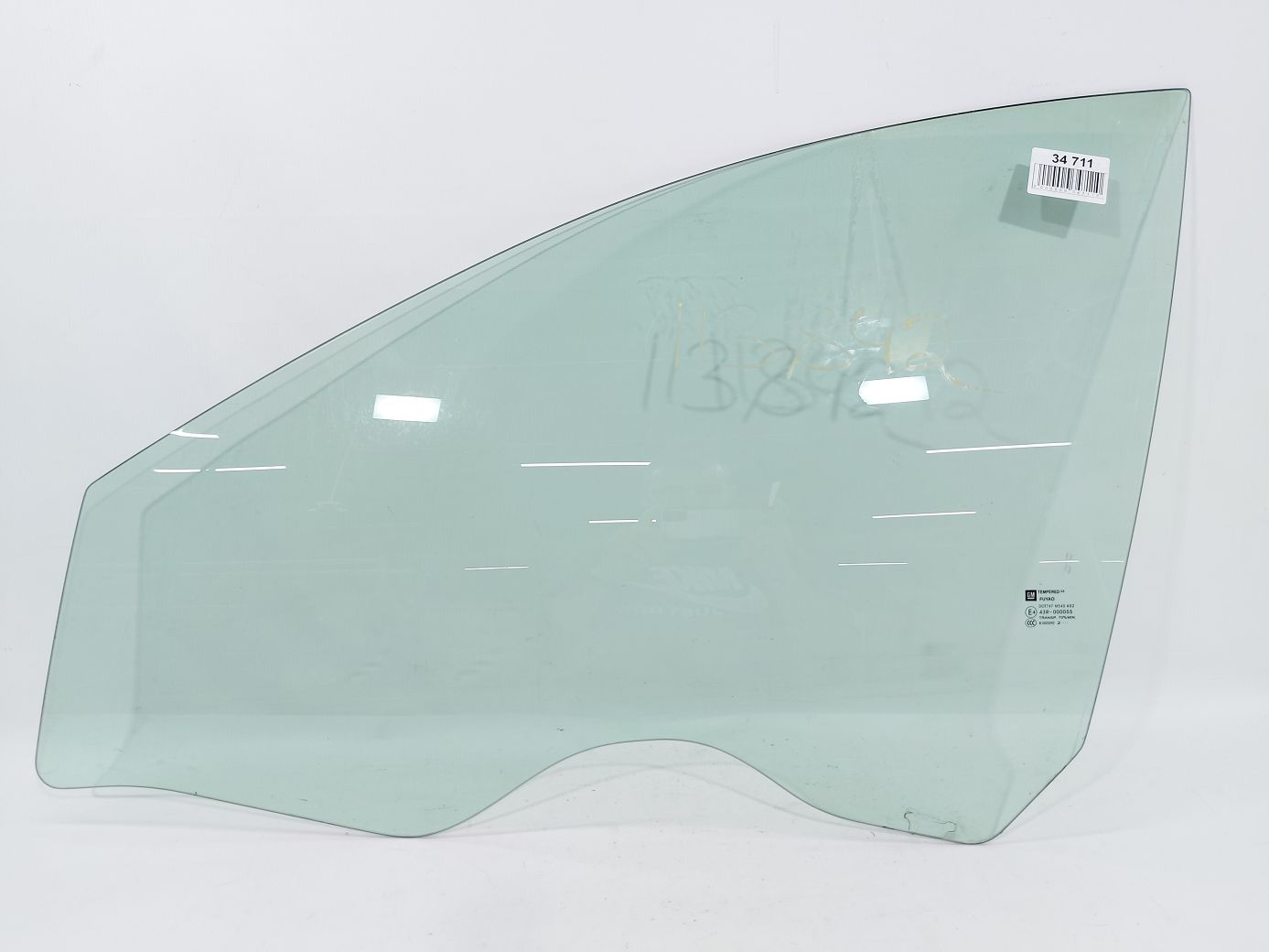 Cruze. Стекло двери передней левой Chevrolet Cruze 2011-2016 95967113 Chevrolet Cruze