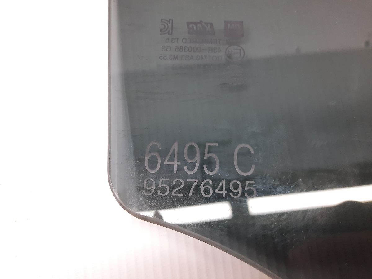 Trax Стекло двери задней левой Chevrolet Trax 2015-2018 42620048 Chevrolet Trax 3