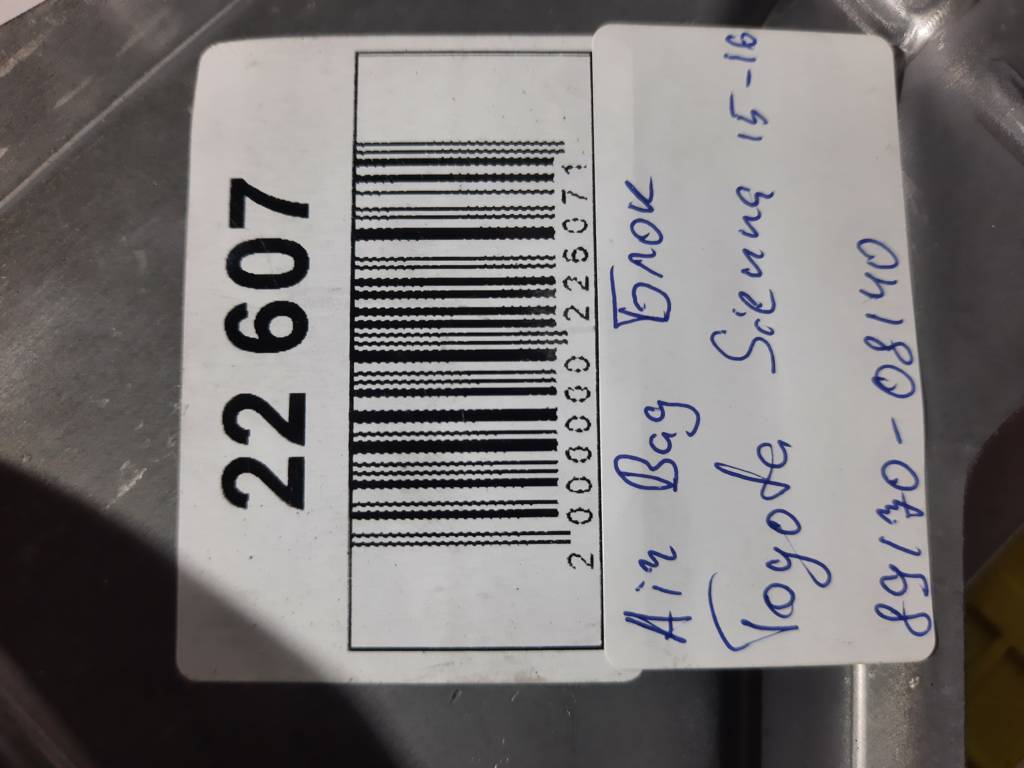 Sienna Air Bag блок Toyota Sienna 2015-2016 8917008140 Toyota SIENNA 4 Sienna Air Bag блок Toyota Sienna 2015-2016 8917008140 Toyota SIENNA 4