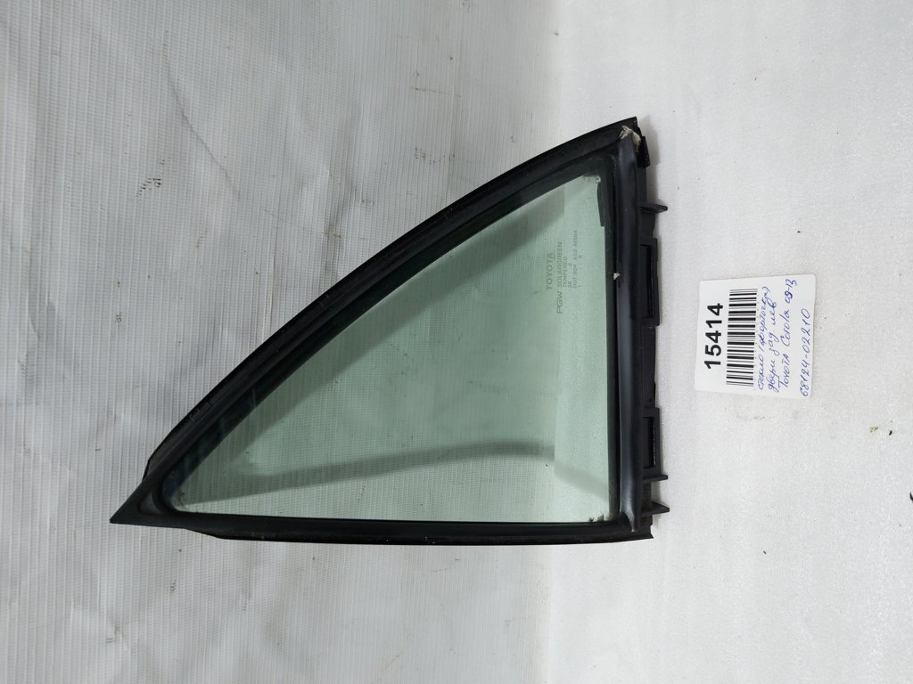 Corolla. Скло (кватирка) двері задньої лівої Toyota Corolla 2009-2013 6812402210 Toyota Corolla Corolla. Скло (кватирка) двері задньої лівої Toyota Corolla 2009-2013 6812402210 Toyota Corolla