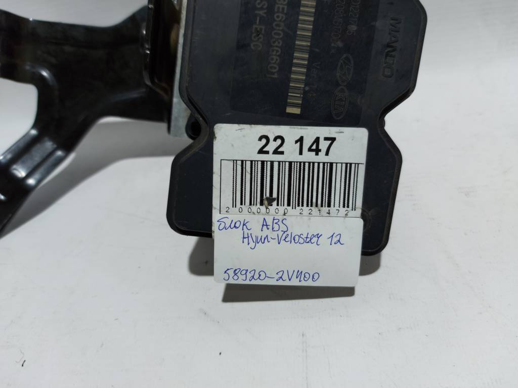 Veloster Блок ABS Hyundai Veloster 2012 589202V400 Hyundai Veloster 6