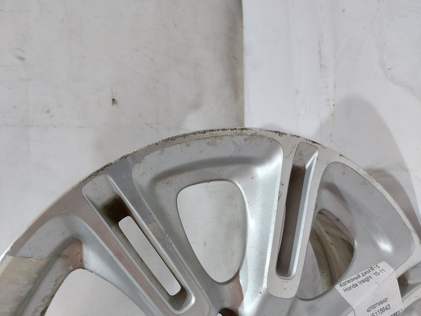 Insight Колісний диск R15 Honda Insight 2010-2011 42700TM8A81 Honda Insight 3 Insight Колісний диск R15 Honda Insight 2010-2011 42700TM8A81 Honda Insight 3
