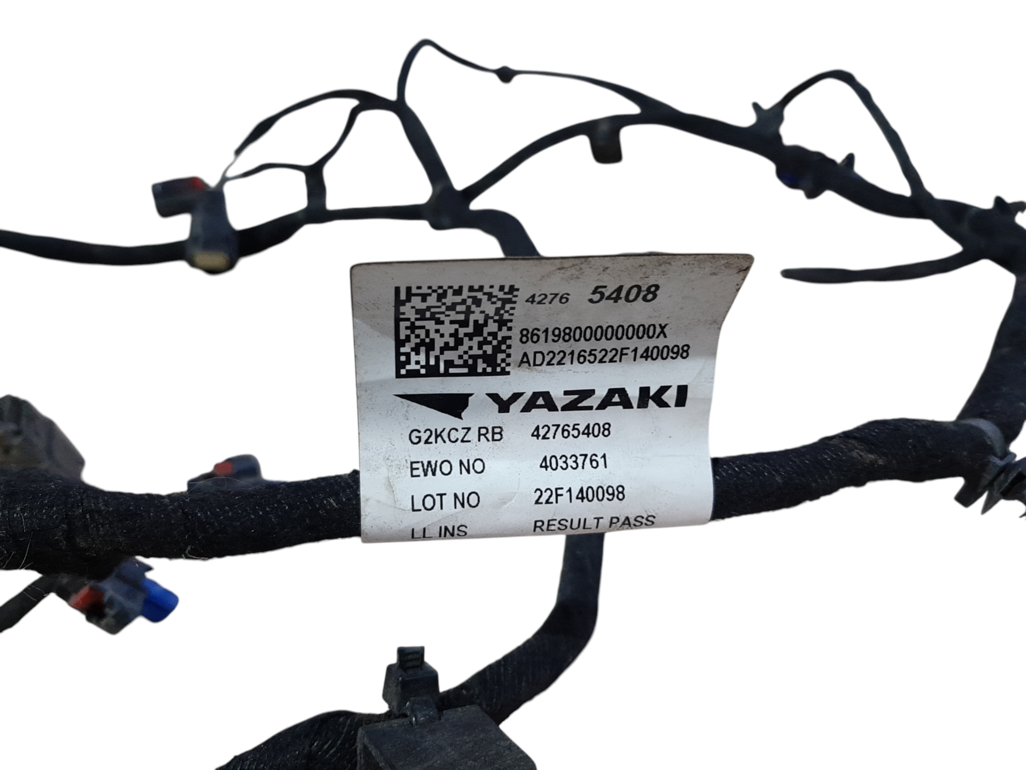 Bolt Проводка заднего бампера под парктроник Chevrolet Bolt EV 2022-2023 42765408 Chevrolet Bolt EV 2