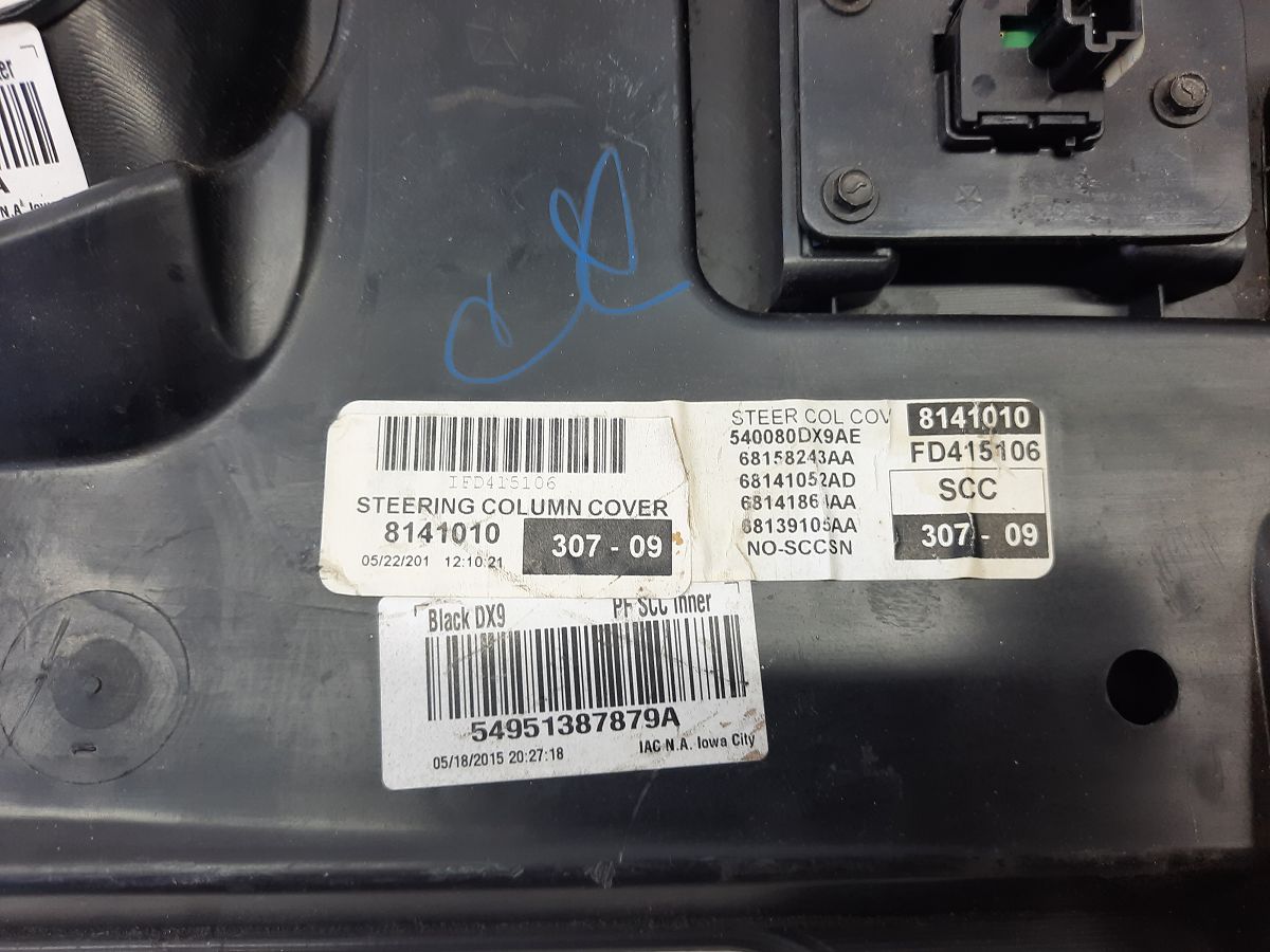 Dart Накладка торпеды под руль Dodge Dart 2013-2019 5RX03DX9AA Dodge Dart 8