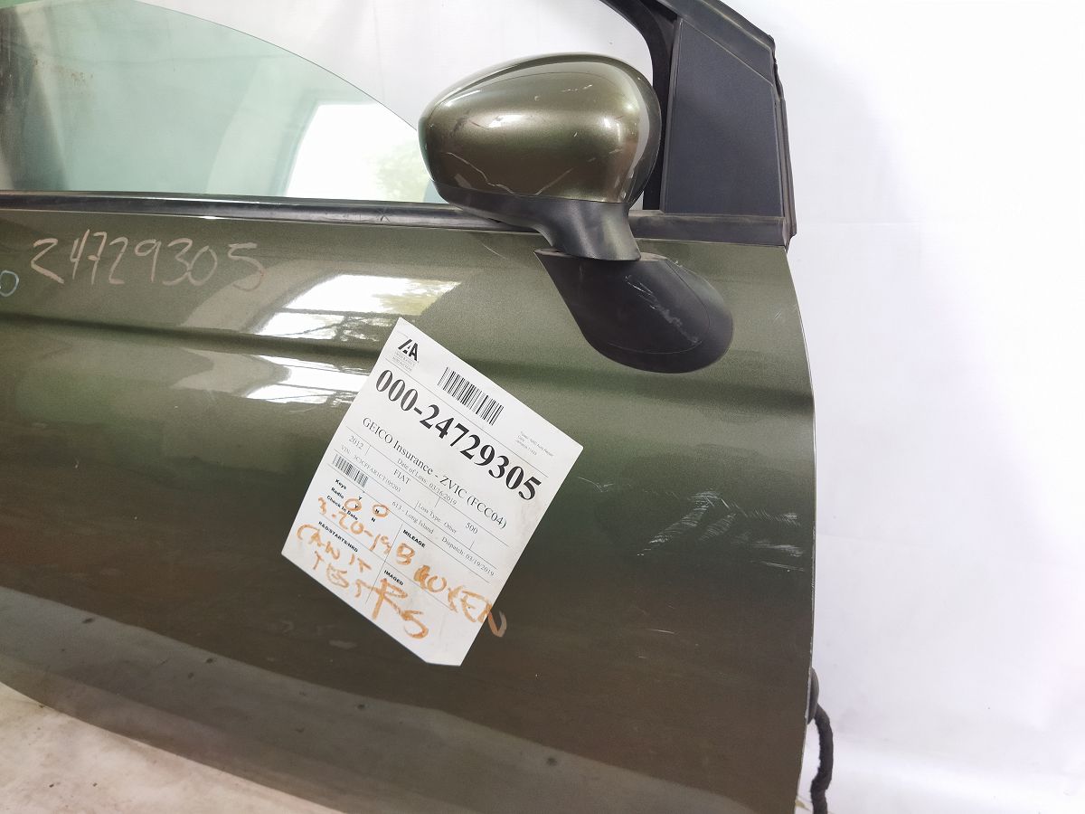 500 Дверь передняя правая Fiat 500 2012-2019 68070594AC Fiat 500 8