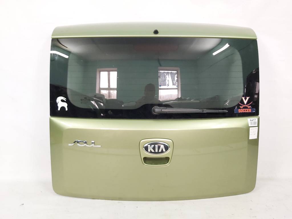 Soul. Крышка багажника б/спойлера голая Kia Soul 2009-2013 737002K020 Kia Soul