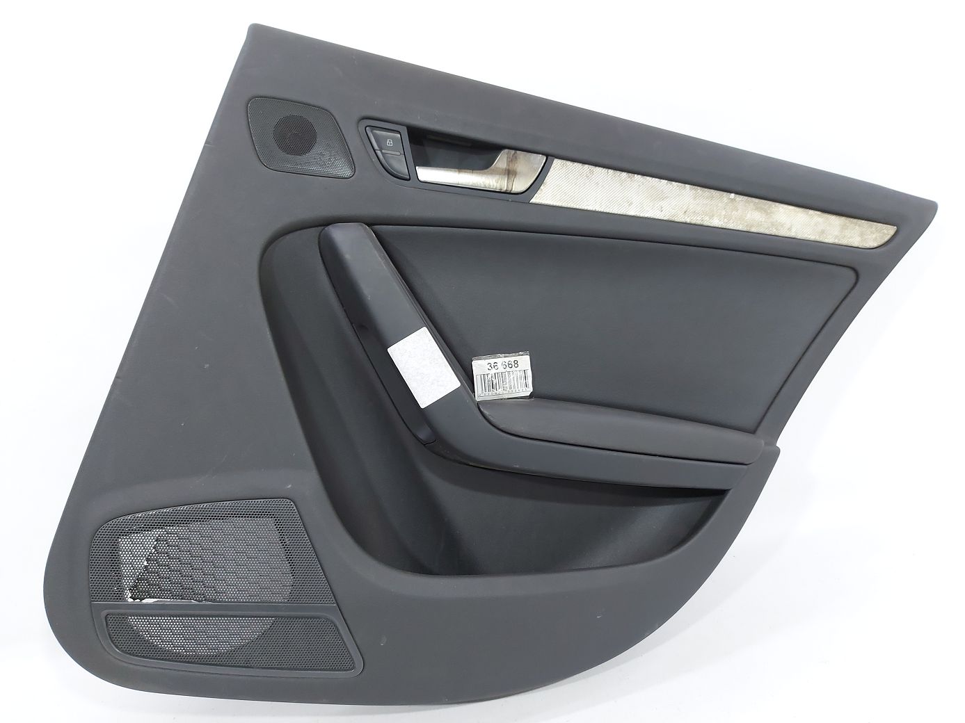 A4 Карта двери задней правой (черная, кожа, алюм) Audi A4 2009-2012 8K0867304EYFX Audi A4 1