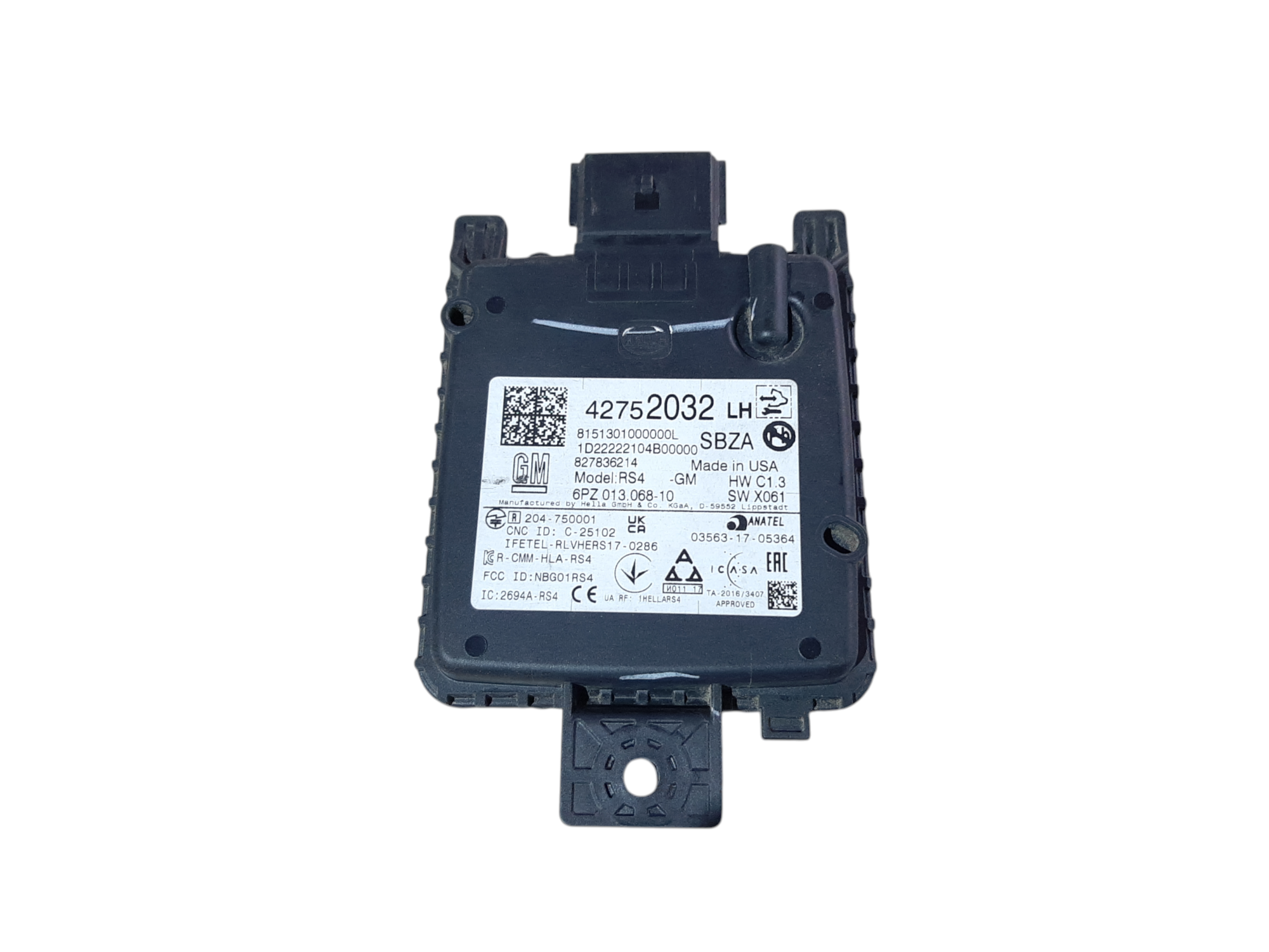 Bolt Датчик слепых зон левый Chevrolet Bolt EV 2022-2023 84182642 Chevrolet Bolt EV 2