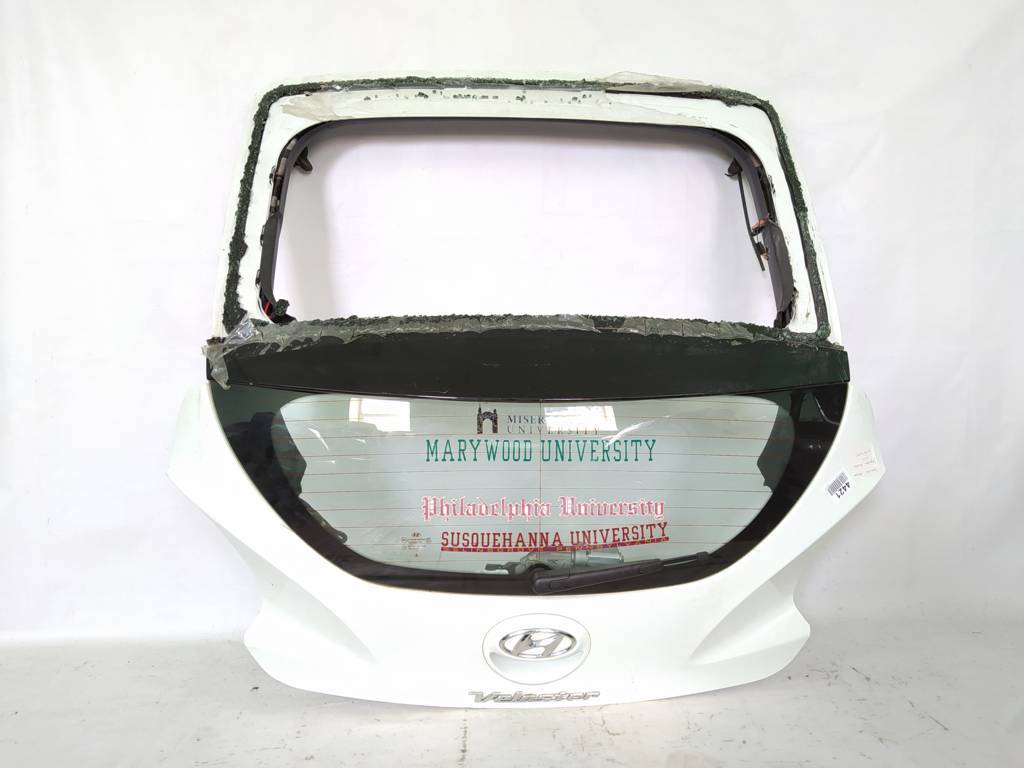 Veloster turbo. Кришка багажника Hyundai Veloster Turbo 2011-2014 737002V013 Hyundai Veloster Turbo