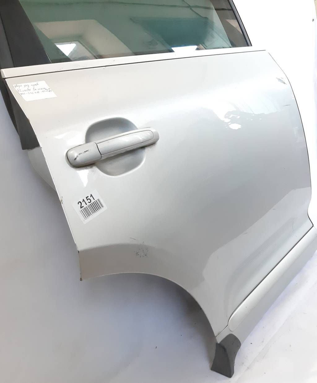 Cayenne Дверь задняя правая голая Porsche Cayenne 2003-2010 95553301206GRV Porsche Cayenne 2